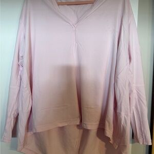 lululemon athletica strawberry milkshake Back in action top